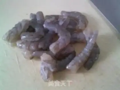 Make Pyramid shrimp is fried white step 2