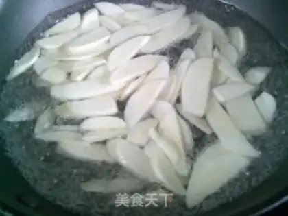 Make Pyramid shrimp is fried white step 5