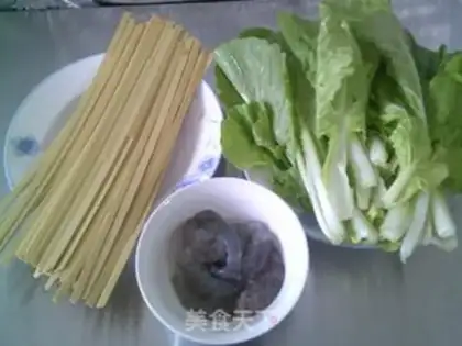 Make Shrimp-creechy-creamy noodles step 0