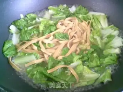 Make Shrimp-creechy-creamy noodles step 7