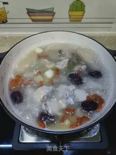 Make Lotus lily chicken soup step 8
