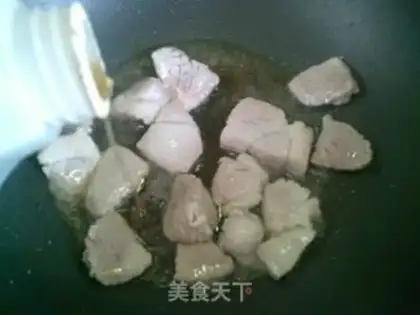 Make Pork seaweed oil triangle step 3