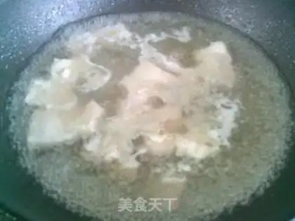 Make Pork seaweed oil triangle step 5