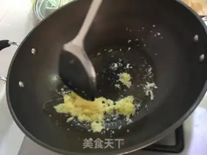 Make Garlic butter for shrimp step 2