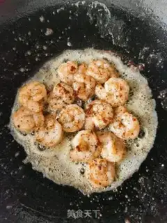Make Garlic butter for shrimp step 3