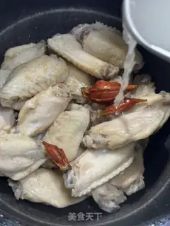 Make Salt chicken wings step 6