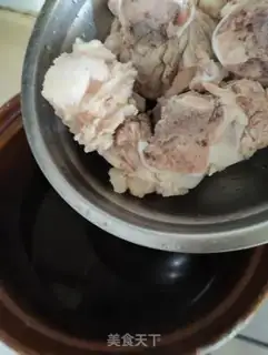 Make Apple corn bone soup step 3