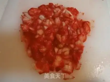 Make Strawberry sauce step 2