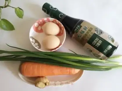 Make Carrot eggs step 0