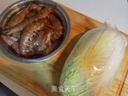 Make Shrimp cabbage step 0