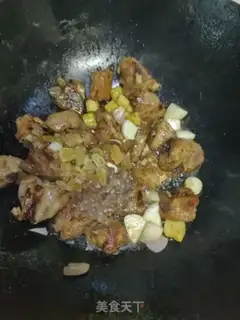 Make Sour plum ribs step 7