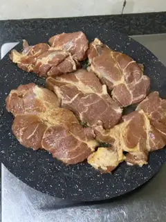 Make Burn pork chops step 4