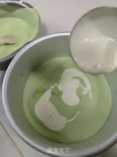 Make Tea mousse cake step 17