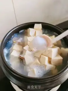 Make Tofu soup step 2