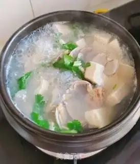 Make Tofu soup step 3