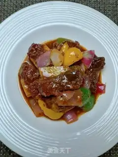Make Black pepper steak step 13