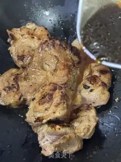 Make Burn pork chops step 7