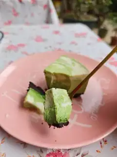 Make Tea mousse cake step 20