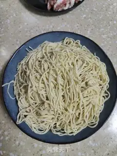 Make Bean bean noodle step 2