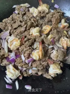 Make Shrimp beef step 13