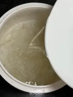Make A papaya milk swallow nest step 1