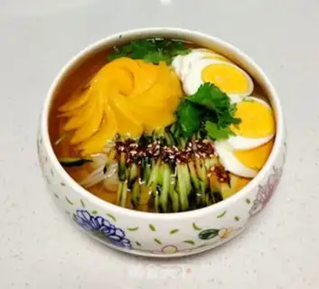 Make Cold noodles step 6