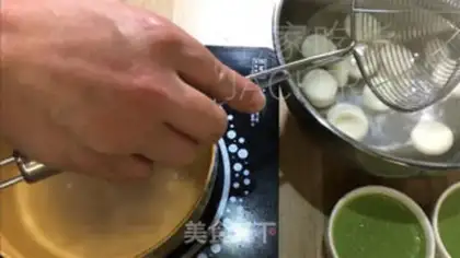 Make Tea tofu pudding step 18