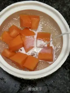 Make A papaya milk swallow nest step 8