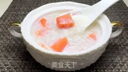 Make A papaya milk swallow nest step 10