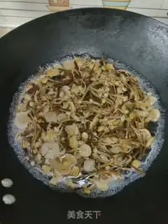 Make Squirming spinach golden mushrooms step 7