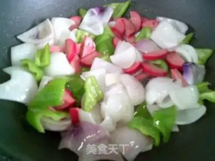 Make Onions with peppers step 4