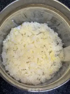 Make Black sugar, silvery, simmy step 3