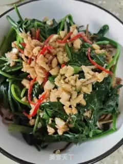 Make Squirming spinach golden mushrooms step 11