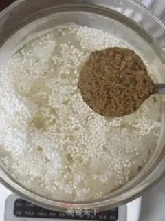 Make Black sugar, silvery, simmy step 7