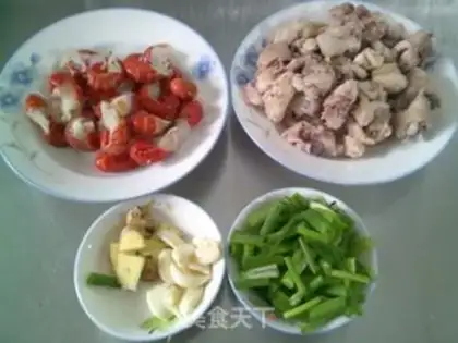 Make Lobster-tailed chicken step 0