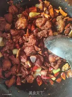 Make Spicy chicken step 9
