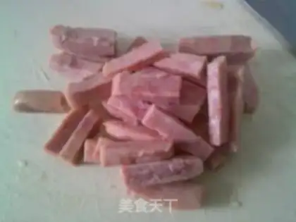 Make Lunch fried meat step 2