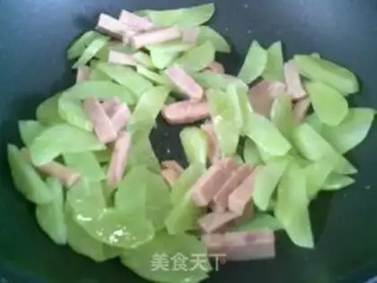 Make Lunch fried meat step 3