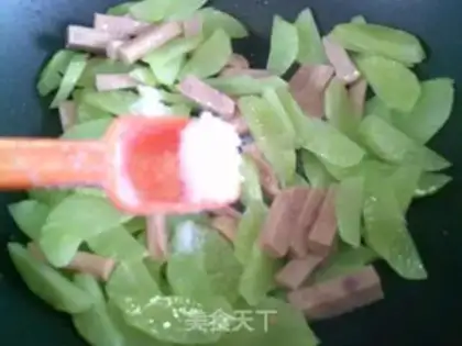 Make Lunch fried meat step 5