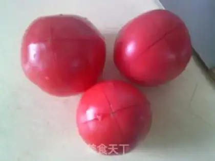 Make Eggs and tomatoes for the night step 4