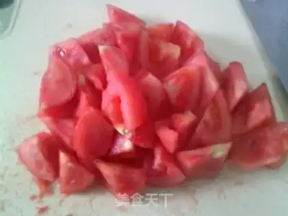 Make Eggs and tomatoes for the night step 6