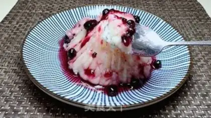 Make Blueberry Mush step 12