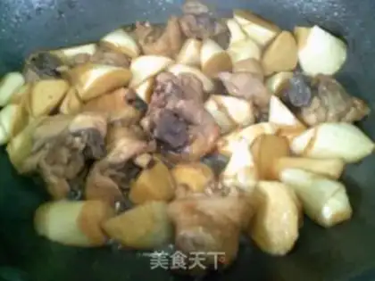 Make ♪ Burn chicken pieces white ♪ step 10