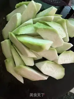 Make Egg shrimp fried silk step 2