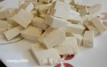 Make Sweet tofu step 0