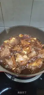 Make Sour plum ribs step 12