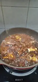 Make Sour plum ribs step 13