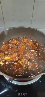Make Sour plum ribs step 14