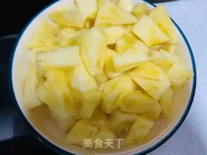 Make Tomato pineapple step 3