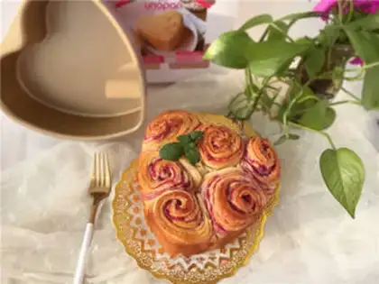 Make The potato rose bread step 19
